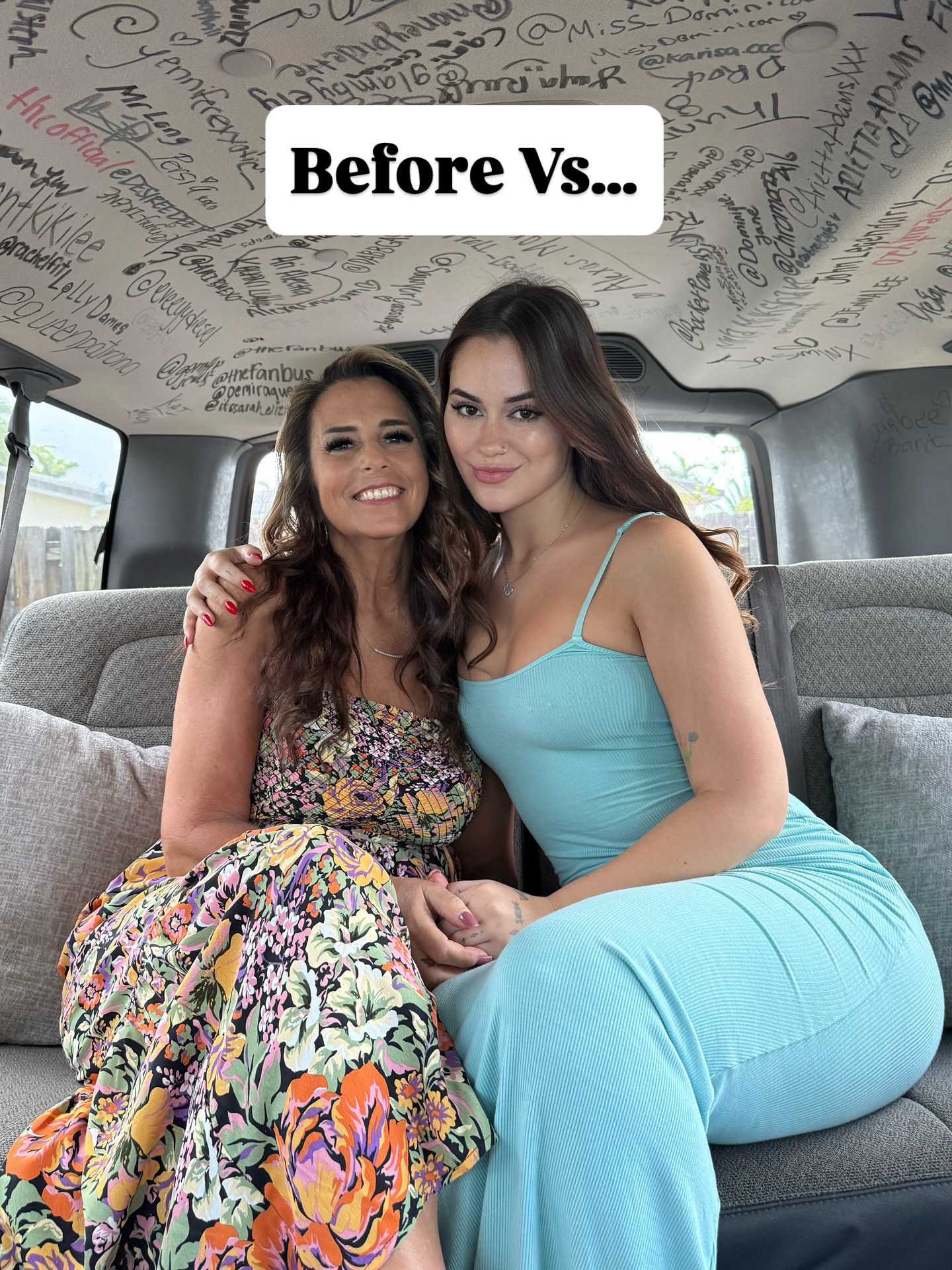 Before Vs After 👀 #momanddaughter